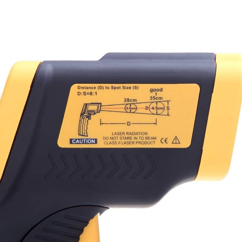 Infrarød termometer (-50C til 380C)