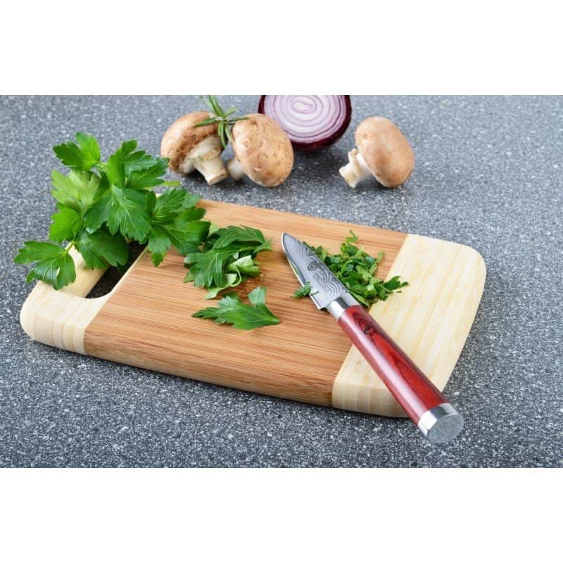 Gräwe Damaskus Santoku urtekniv 10cm (67 lag)